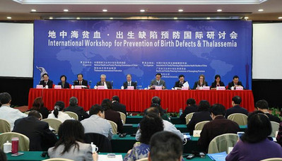 地中海贫血暨出生缺陷预防国际研讨会召开